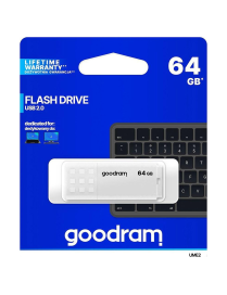 Goodram pamięć USB UME2 | USB 2.0 | 64GB | white