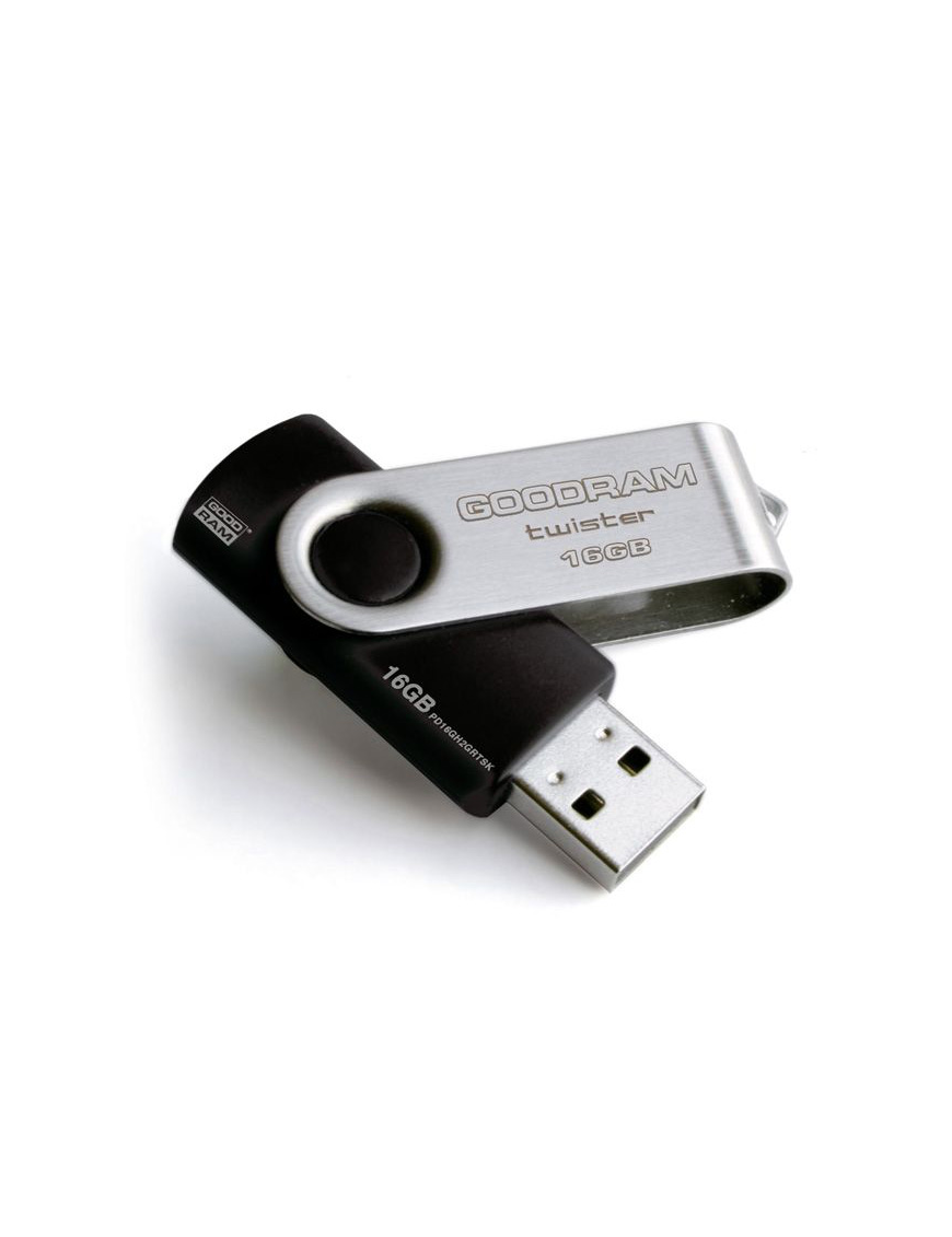 Goodram pamięć USB Twister | USB 2.0 | 16GB | black