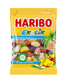 Haribo żelki owoce tropikalne exotix | 100g
