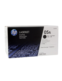 Zestaw dwóch tonerów HP 05A do LaserJet P2035/2055 | 2 x 2 300 str. | black