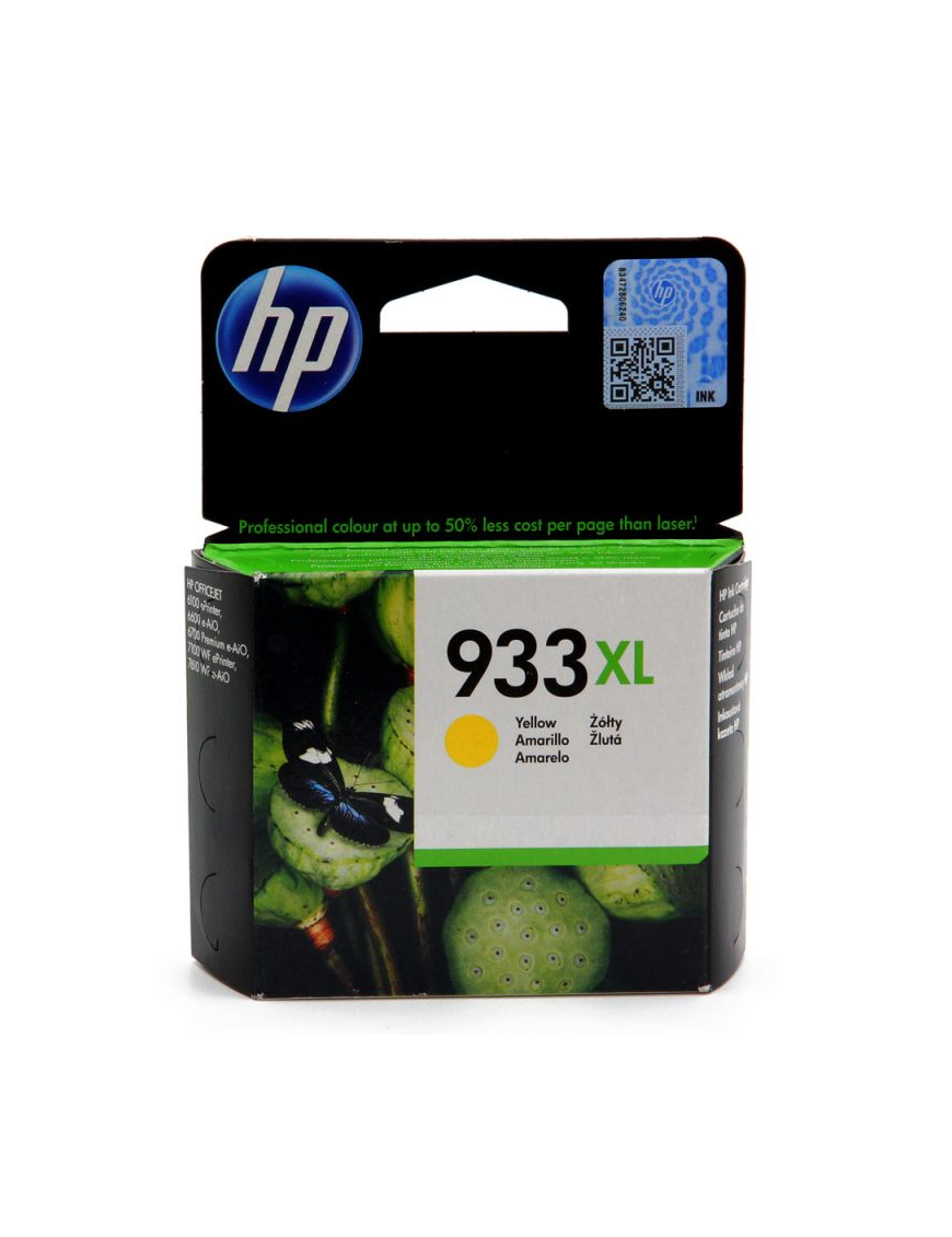 Tusz HP 933XL do Officejet 6100/6700/7100/7610 | 825 str. | yellow