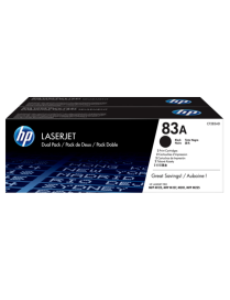 Zestaw dwóch tonerów HP 83A do LaserJet Pro M125/127 | 2 x 1 500 str. | black