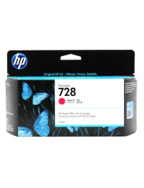 Tusz HP 728 do Designjet T730/T830 | 130ml | magenta