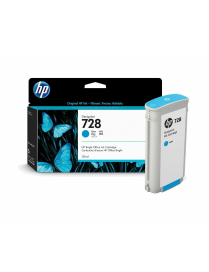 Tusz HP 728 do Designjet T730/T830 | 130ml | cyan