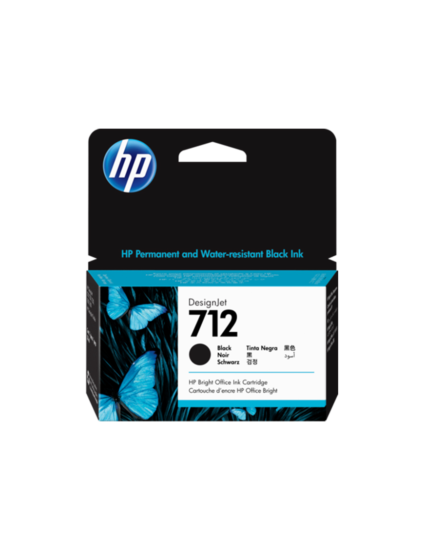 Tusz HP 712 | 38ml | black