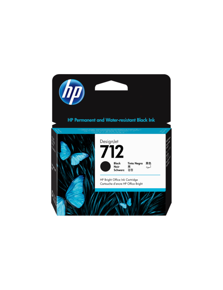 Tusz HP 712 | 80ml | black