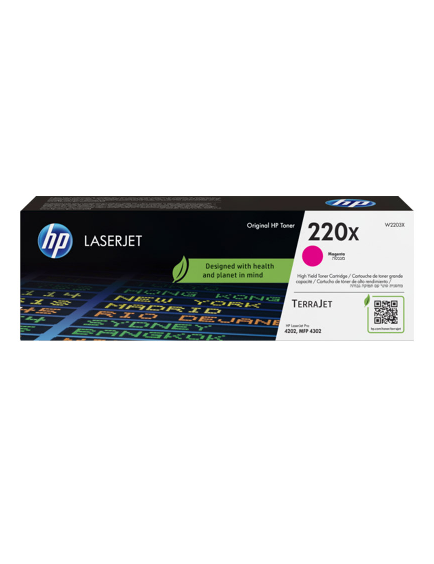 Toner HP 220X | 5 500 str. | Magenta