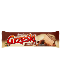 Grześki wafle kakaowe nieoblane | 26g