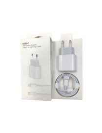 Ładowarka sieciowa 20W + kabel USB C / Lightning PD20W