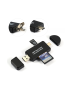 Czytnik kart USB + USB TypeC + SD/ MICRO SD