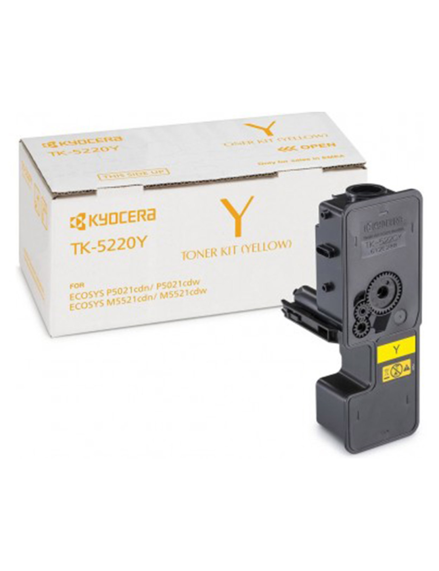 Toner Kyocera TK-5220Y do ECOSYS M5521cdw, M5521cdn | yellow 1T02R9ANL1