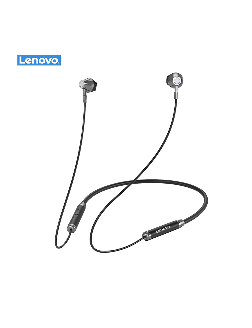 Lenovo Moving-Coil Wireless Bluetooth Headset HE06 BLACK
