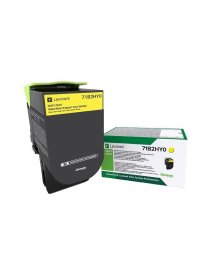 Kaseta z tonerem Lexmark 71B2HY0 do CS/CX4/517 | zwrotny | 3 500 str. | yellow
