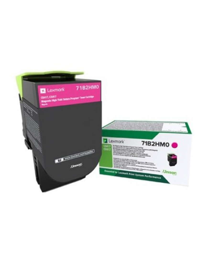 Kaseta z tonerem Lexmark 71B2HM0 do CS/CX4/517 | zwrotny | 3 500 str. | magenta