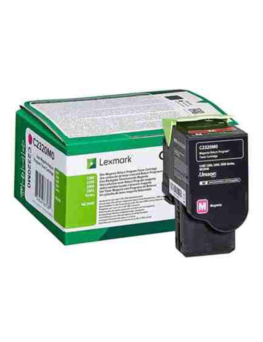 Kaseta z tonerem Lexmark do MC2640/C2325/ C2425 | zwrotna | 1 000 str. | MAGENTA