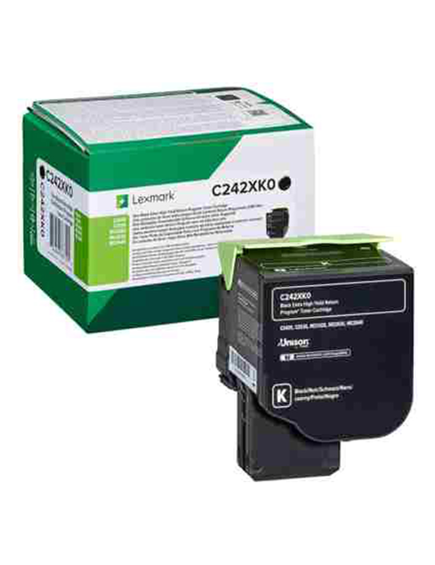Kaseta z tonerem Lexmark do MC2640/ C2535/C2425 | zwrotna | 6 000 str.| BLACK
