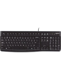 Logitech klawiatura K120 | przewodowa | USB | black