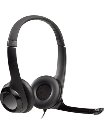 Słuchawki Logitech Headset H390 BLACK USB z mikrofonem