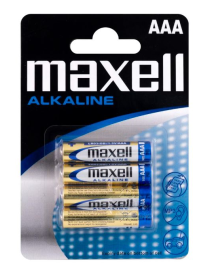 MAXELL Bateria Alkaliczna AAA blister LR03 | 4 szt.