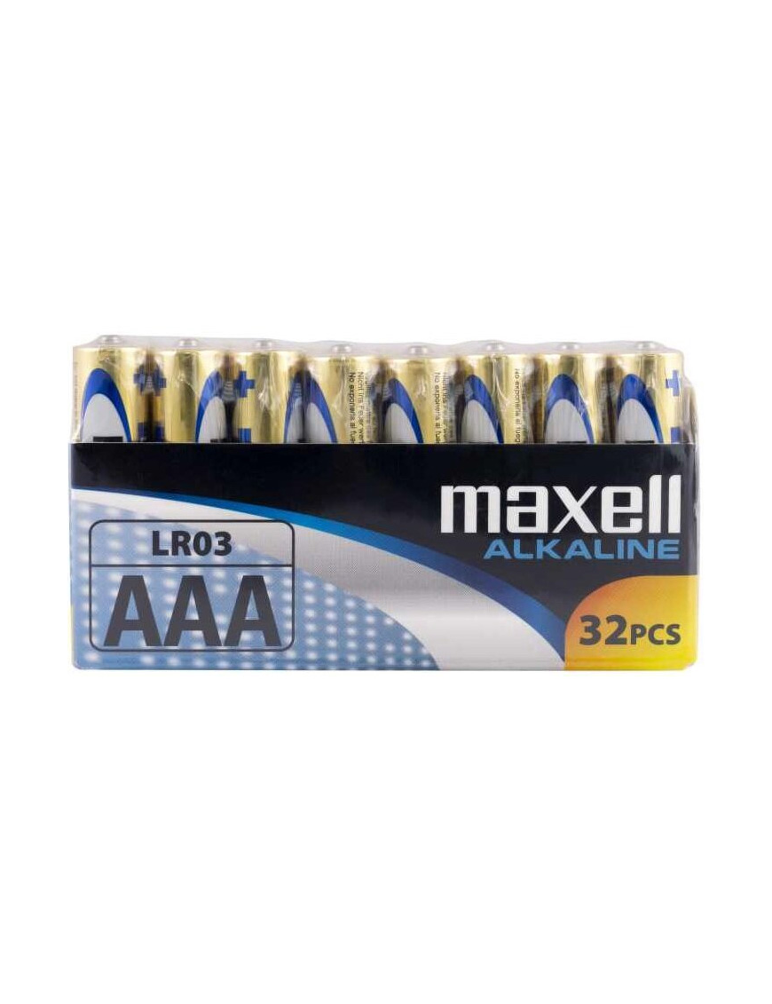 MAXELL Bateria Alkaliczna AAA LR03 | 32 szt. shrink