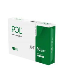 Papier ksero POLjet 166 CIE | A4 | 80g | 500 arkuszy | Klasa A