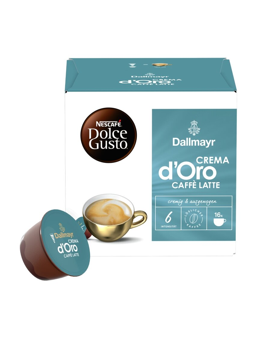 Kawa Kapsułki Nescafe Dolce Gusto Crema d'Oro Latte | 16 szt.