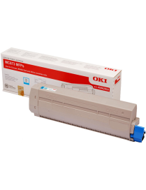 Toner Oki do MC873 | 10 000 str. | cyan