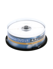 Dysk Omega DVD+R | 4,7GB | x16 | 25 szt.