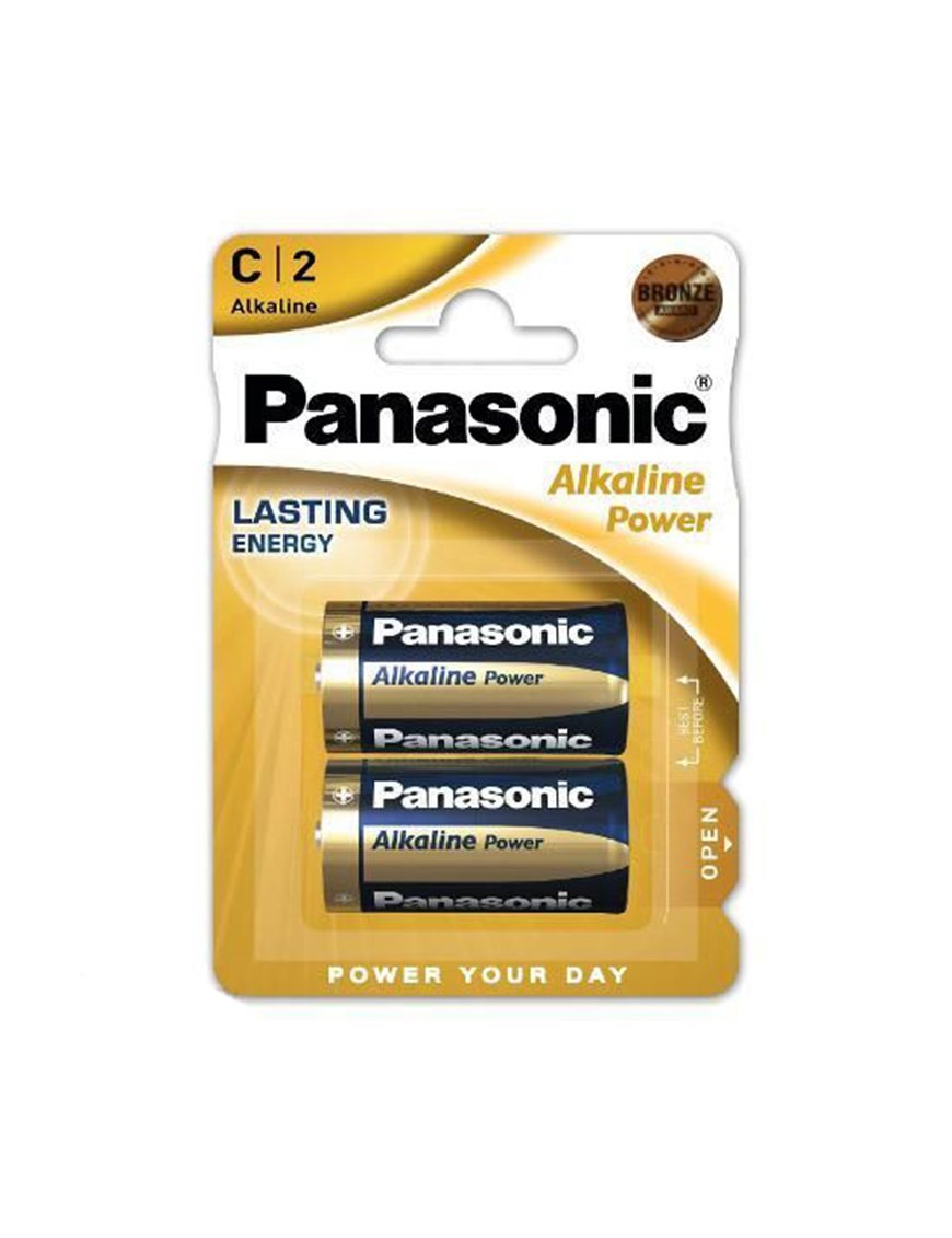 Baterie Panasonic alkaliczne ALKALINE LR14AP/2BP | 2szt.