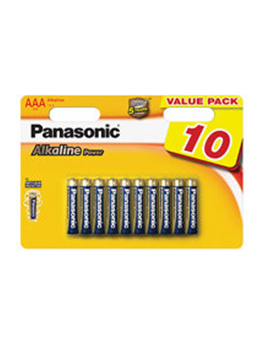 Baterie Panasonic alkaliczne ALKALINE AAA LR03/10 | 10szt.