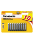 Baterie Panasonic alkaliczne ALKALINE AAA LR03/10 | 10szt.