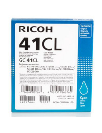Tusz Ricoh do SG 2100N/3110DN/3110DNW GC 41CL | 600 str. | cyan