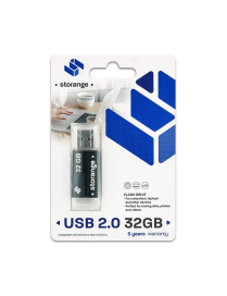 Storange pamięć 32 GB | Basic | USB 2.0 | black
