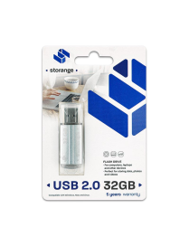 Storange pamięć 32 GB | Basic | USB 2.0 | silver