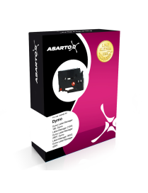 Taśma Asarto do DYMO D12/7/BK/G | S0720590 | black/green | 12mm*7m