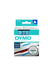 Dymo taśma do drukarek etykiet, D1 45806 | 19mm x 7m | czarny / niebieski