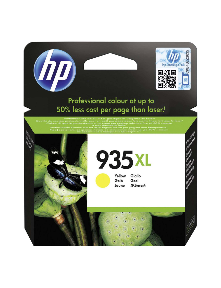 Tusz HP 935XL do Officejet Pro 6230/6830 | 825 str. | yellow