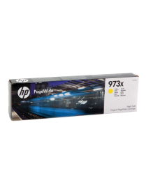 Tusz HP 973X do PageWide Pro 452DW/DWT, 477DW/DWT | 7 000 str. | yellow