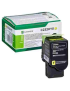 Kaseta z tonerem Lexmark do MC2640/C2325/C2535 | zwrotna | 2 300 str.| YELLOW