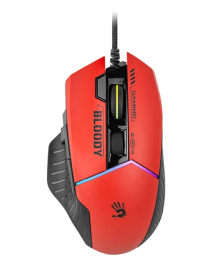 A4-Tech mysz Bloody W95 Max USB Sports Red | czarno-czerwona