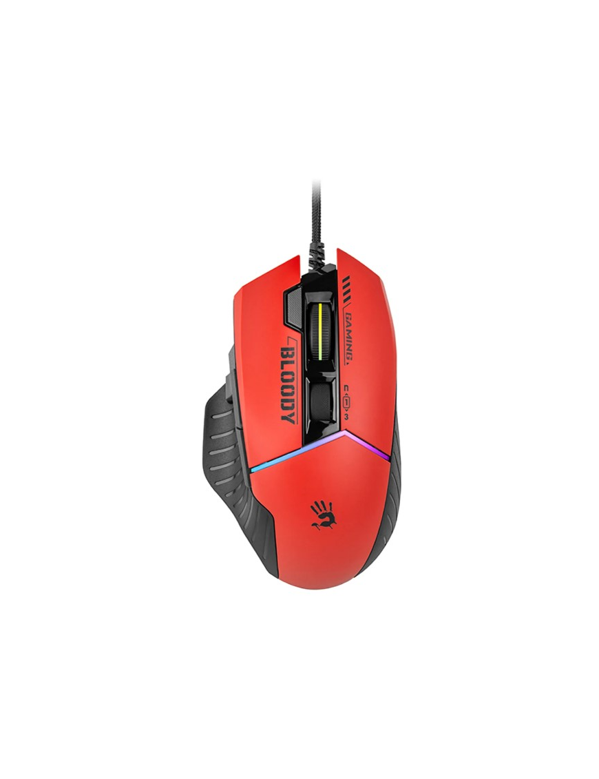 A4-Tech mysz Bloody W95 Max USB Sports Red | czarno-czerwona