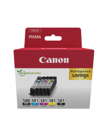 Tusz Canon PGI-580PGBK/CLI-581 Pixma TR8550 |1 x 11,2ml + 4 x 5,6ml CMYK + PGBK