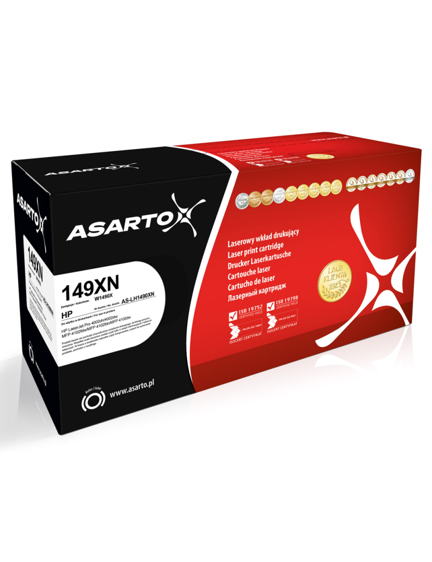 Toner Asarto do HP 149XN | W1490X | 9500 str. | black