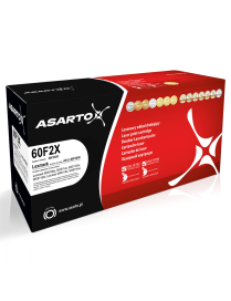 Toner Asarto do Lexmark 60F2X | 60F2X00 | 20000 str. | black