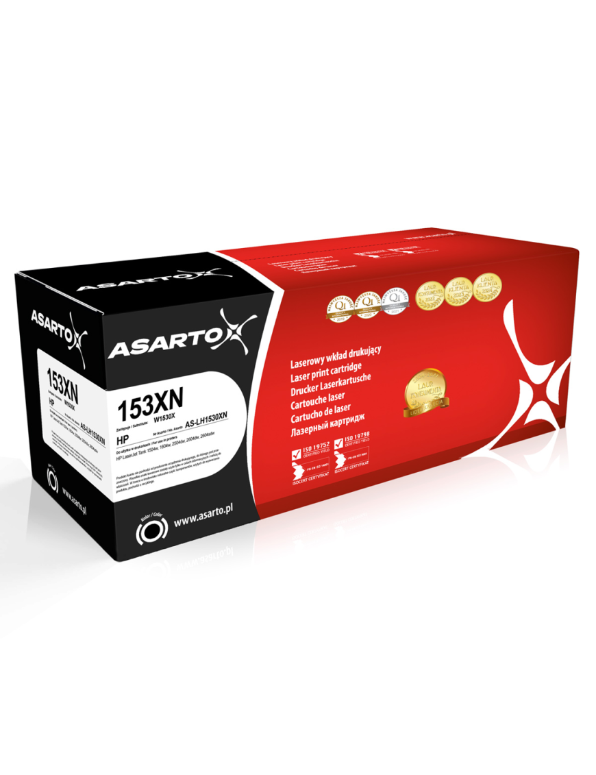Toner Asarto do HP 153XN | W1530X | 5000 str. | black