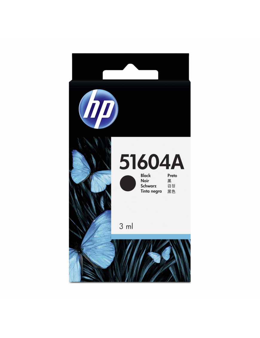 Tusz HP 51604A do Quietjet/Plus, Thinkjet, Scanjet N9120 | 3ml | black