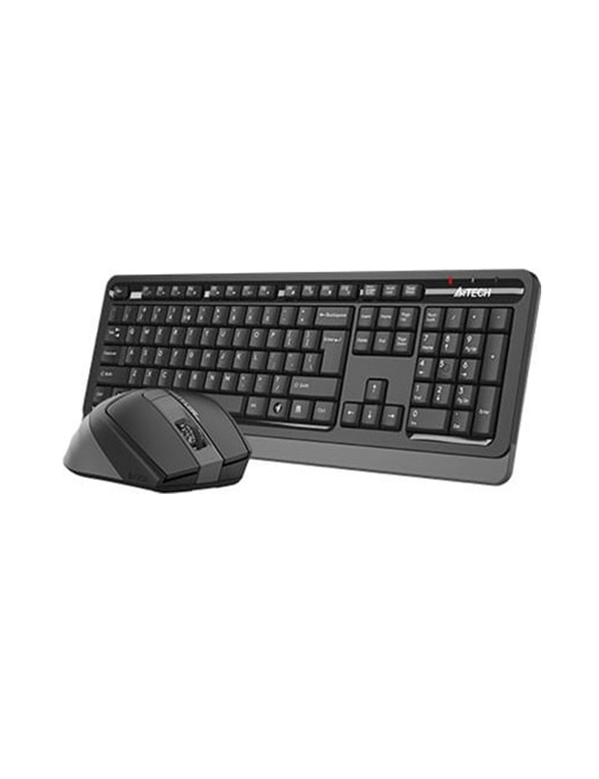 A4-Tech klawiatura + mysz + podkładka A4TECH FStyler 2.4G FG1035 RF NANO Grey