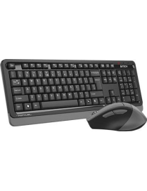 A4-Tech klawiatura + mysz + podkładka A4TECH FStyler 2.4G FG1035 RF NANO Grey