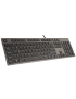 A4-Tech klawiatura KV-300H Grey | USB| Ultra płaska