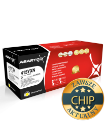 Toner Asarto do HP 415YXN | W2032X | 6000 str. | yellow | AKTUALNY CHIP